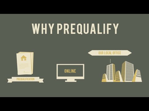 Why Prequalify Video